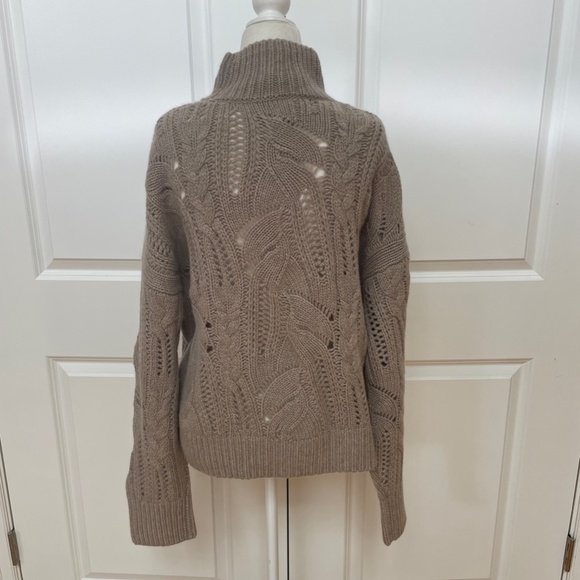 SYLVIE MOCK NECK CASHMERE SWEATER FROM NAKEDCASHMERE - Picture 4 of 9